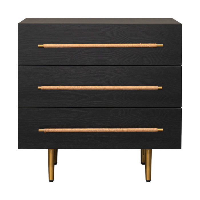 Retreat Bedside Table - Black