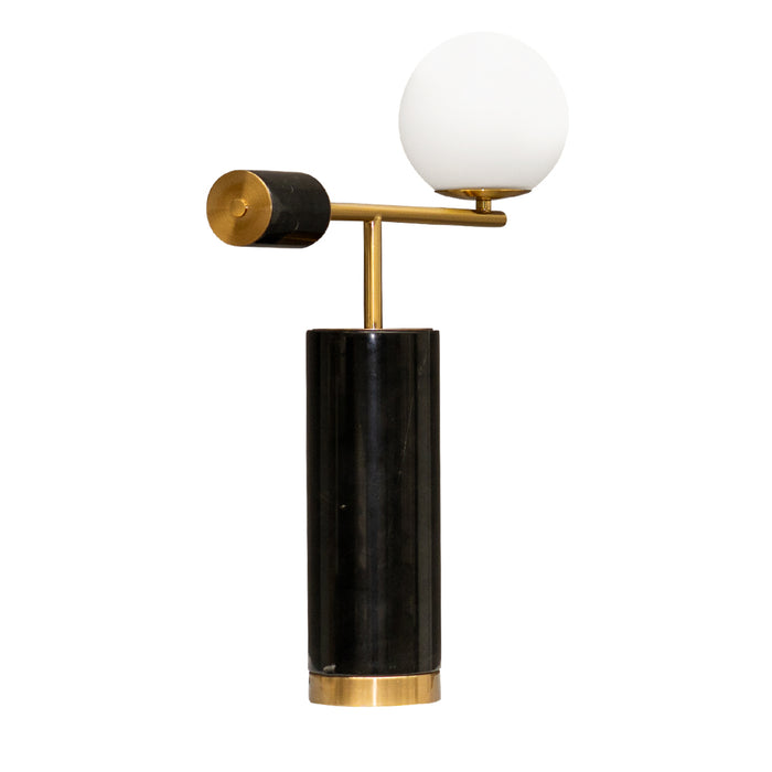 Zamora Marble Table Lamp - Black