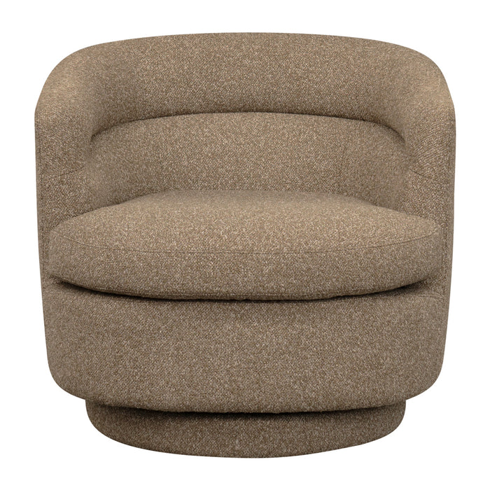 Holly Swivel Arm Chair - Cocoa Mocha