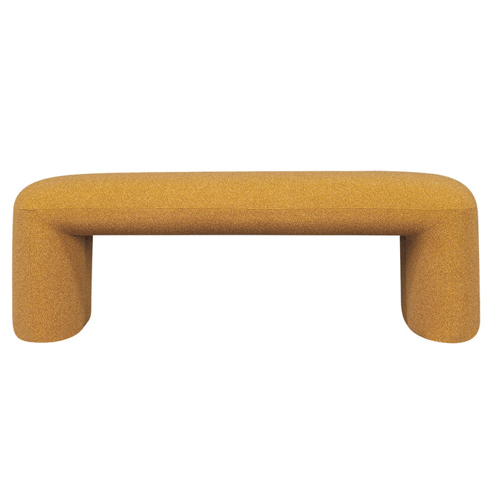 Piper Bench Ottoman - Mustard