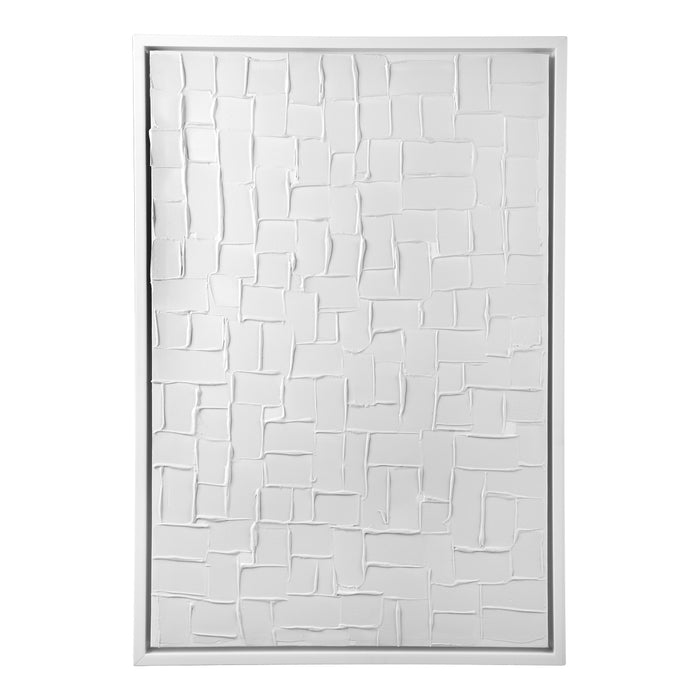 Mosaic Blanco Canvas Painting