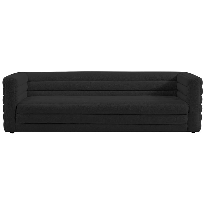 Colorado 3 Seater Sofa - Black Onyx Boucle