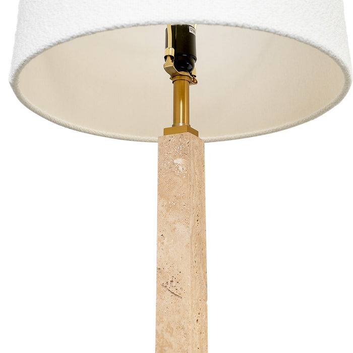 Essex Marble Table Lamp - Natural