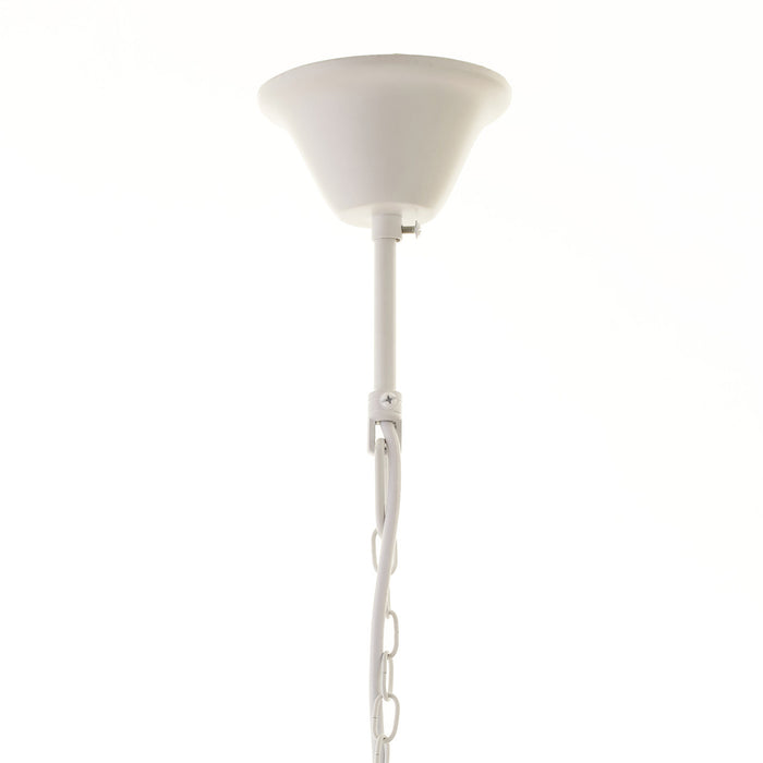 Ventura Rattan Pendant - Bell White