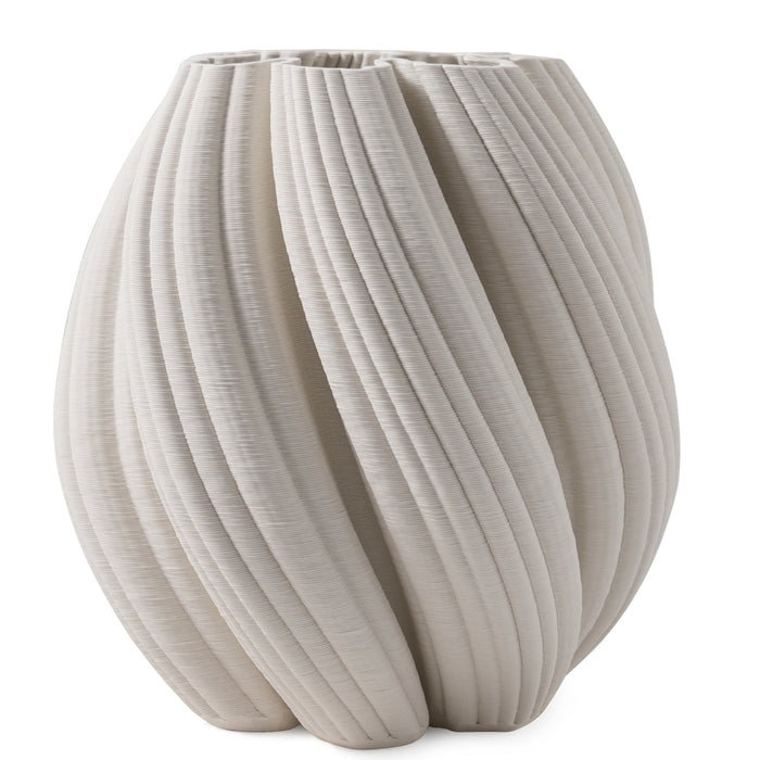 Grace Porcelain Vase - Medium White