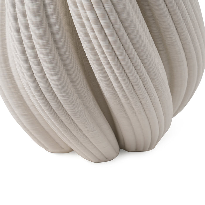 Grace Porcelain Vase - Medium White