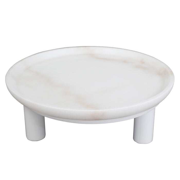 Eileen Footed Bowl - Small White