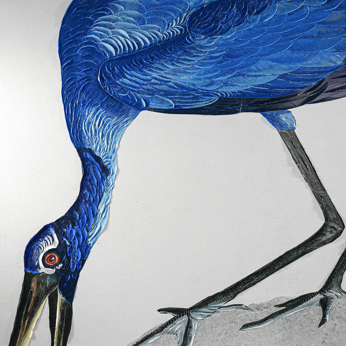 Blue bird illustration with intricate details, by [Brand].