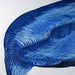 Intricate blue feather texture design by [Brand] on canvas.