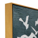 Wooden-framed artwork by [Brand], featuring flying white birds.