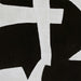 Abstract black and white cross pattern by [Brand].