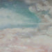Serene cloudy sky with pastel hues, by [Brand].