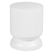 White ceramic stool with simple design, by [Brand].
