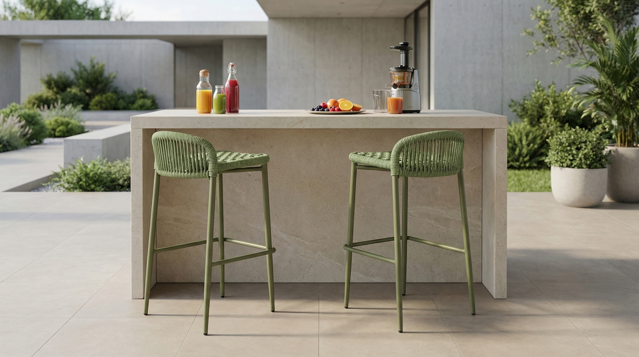 Kelso Bar Stool Lime (Set of 2)