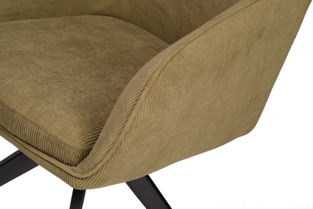 Otis Rotation Dining Chair Olive (Set of 2)