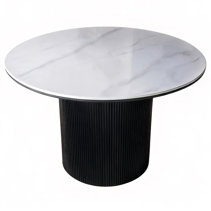 Otway Dining Table 120cm Round - Black