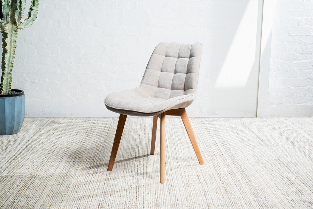 Foresta Dining Chair Taupe / Natural (Set of 2)