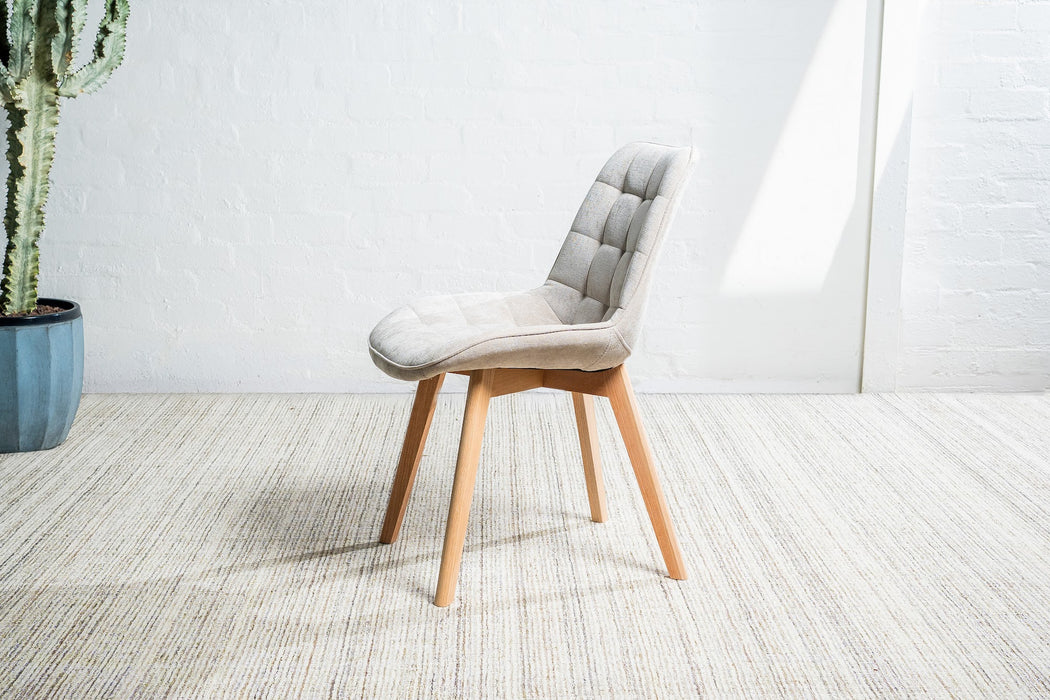 Foresta Dining Chair Taupe / Natural (Set of 2)