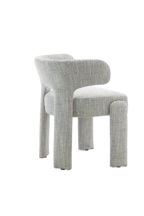Genoa Dining Chair Blue Grey (Set of 2)
