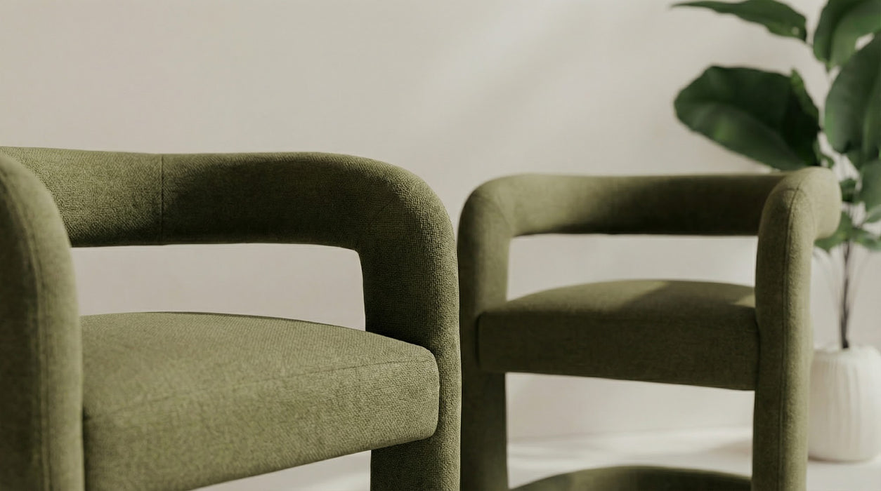Torren Dining Chair Olive (Set of 2)