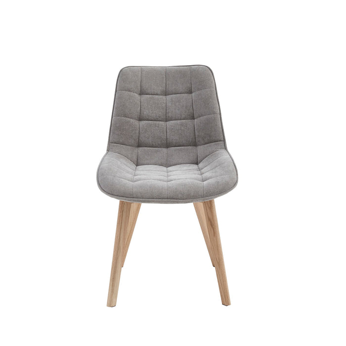 Foresta Dining Chair Light Grey / Natural (Set of 4)