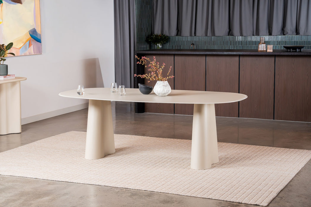 Peyton Dining Table Matte Tofu