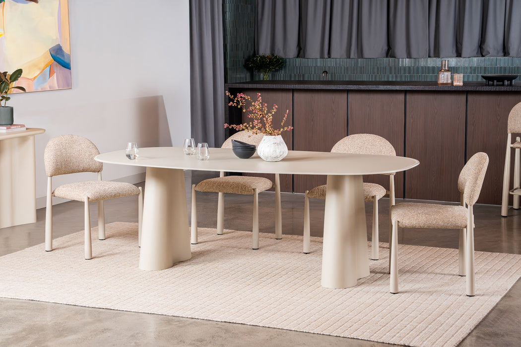 Peyton Dining Table Matte Tofu