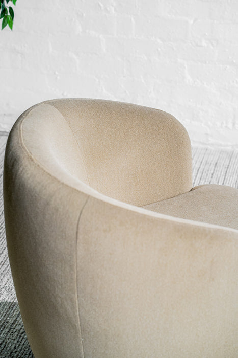 Belden Swivel Occasional Chair Latte