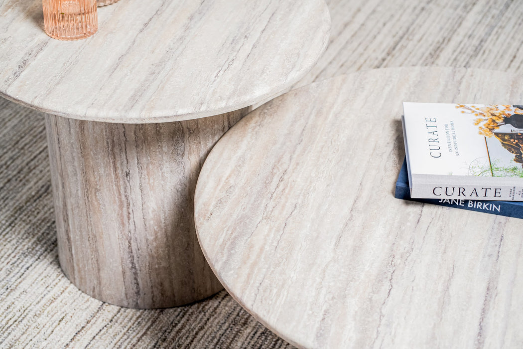 Serin Coffee Table Grey Marble