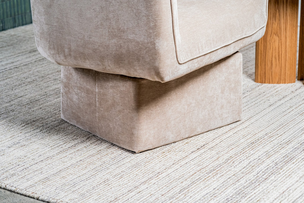 Chavelle Swivel Occasional Chair Latte