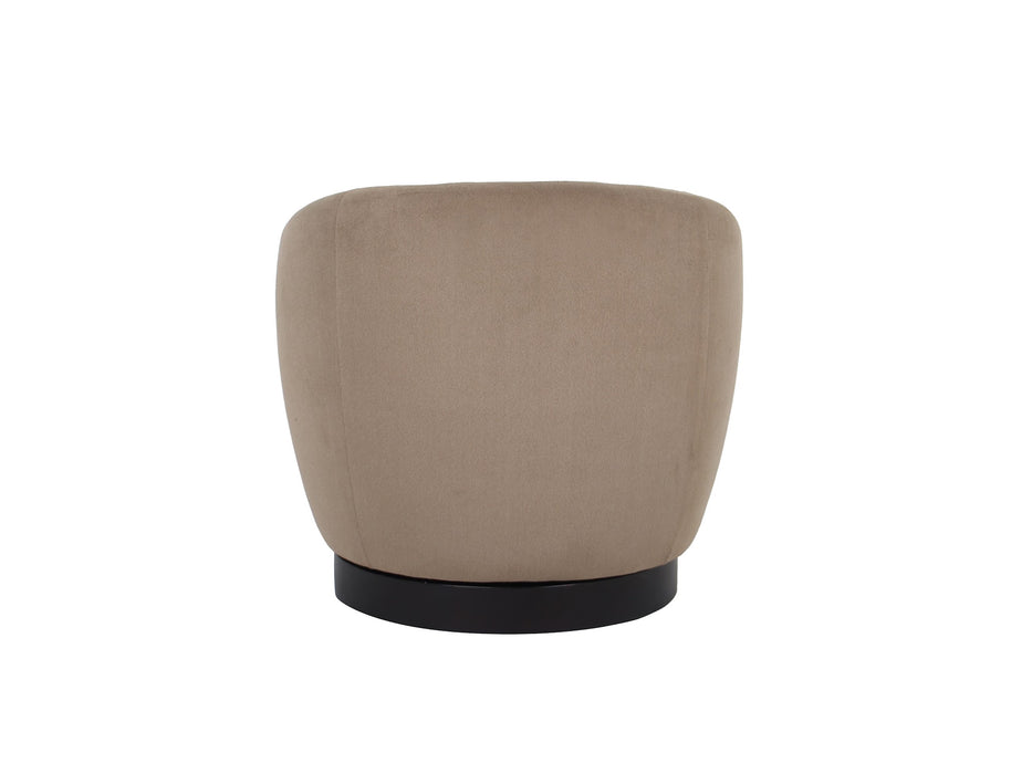 Belden Swivel Occasional Chair Latte