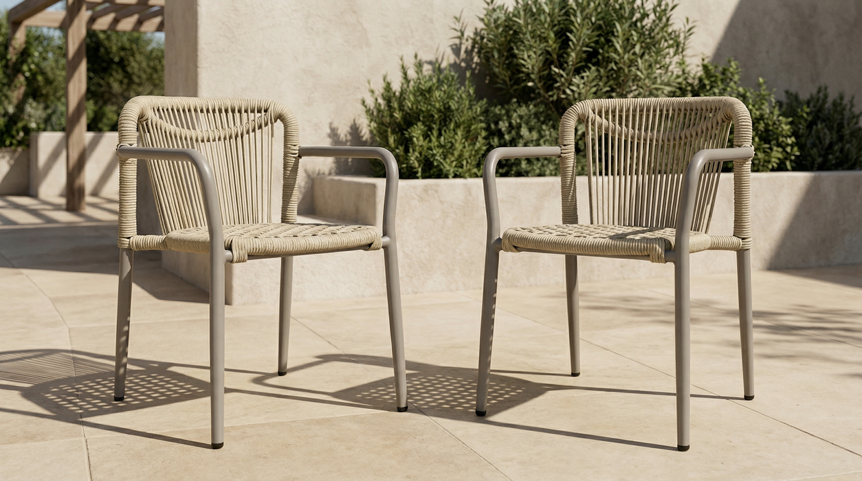 Hensley Dining Chair Champagne (Set of 2)