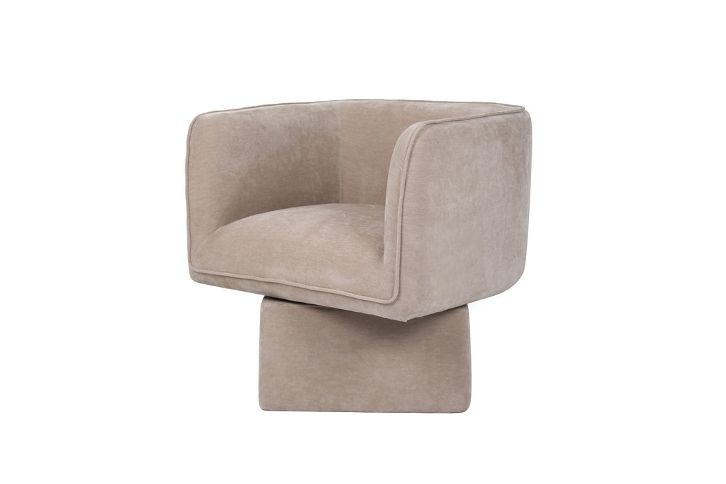 Chavelle Swivel Occasional Chair Latte
