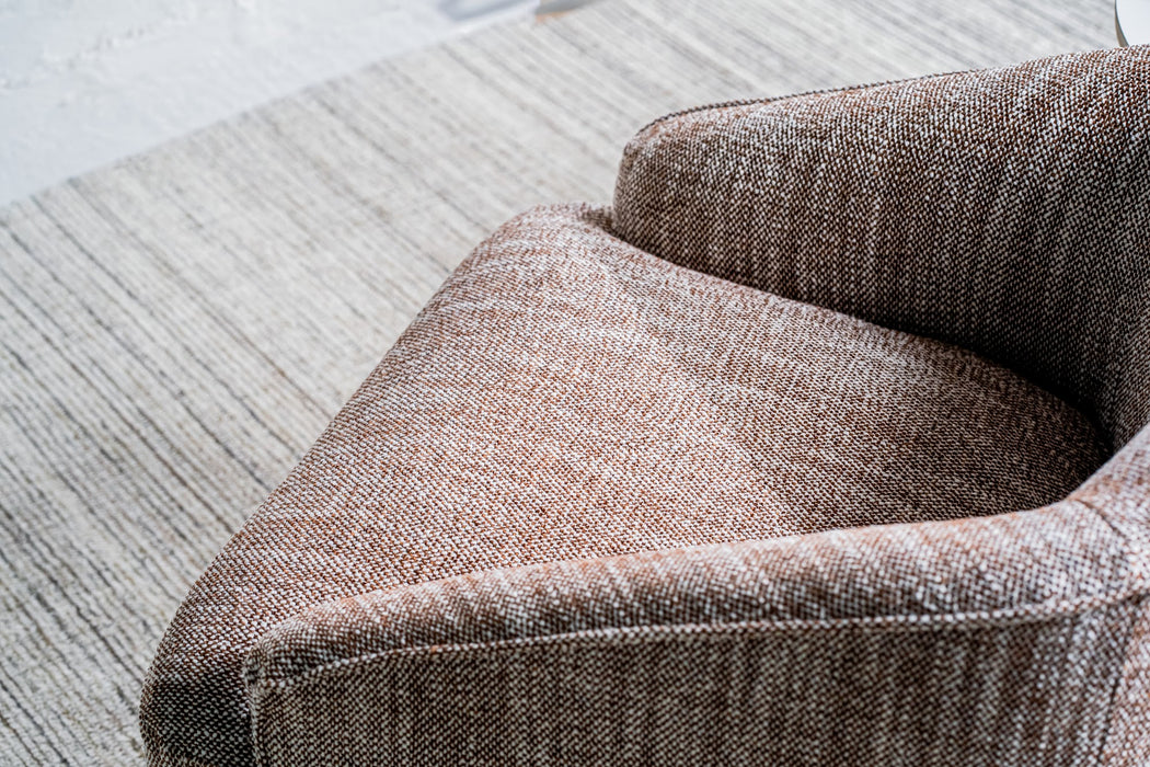 Austell Swivel Occasional Chair Chestnut