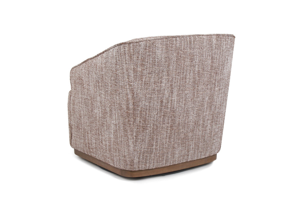 Austell Swivel Occasional Chair Chestnut