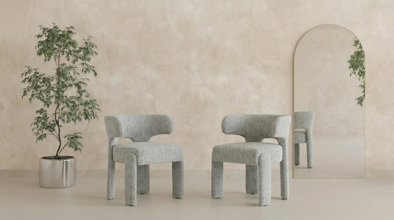 Genoa Dining Chair Blue Grey (Set of 2)