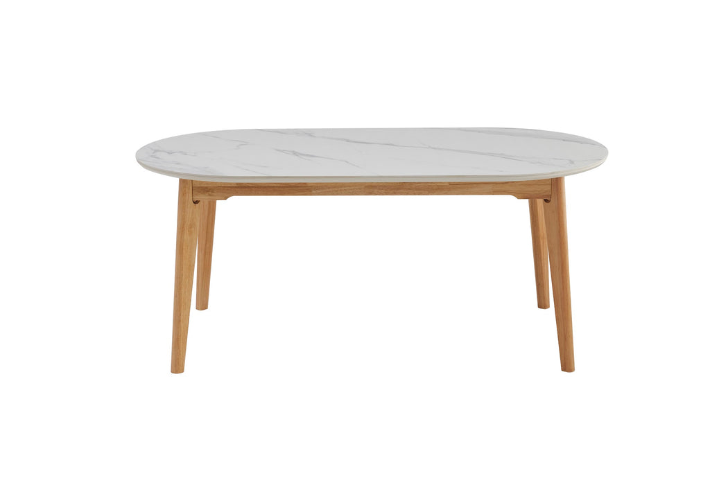 Finlor Dining Table Snow White