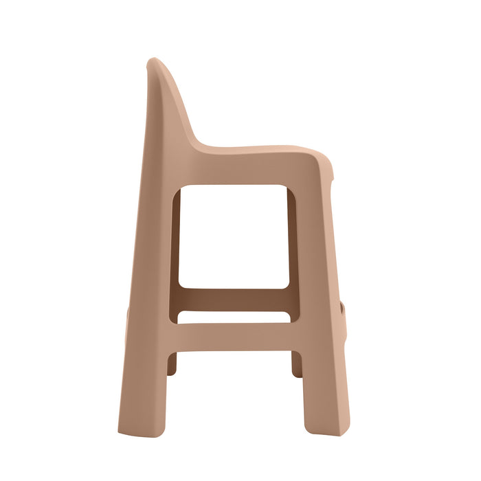Byron Outdoor Bar Stool Mocha Brown (Set of 2)