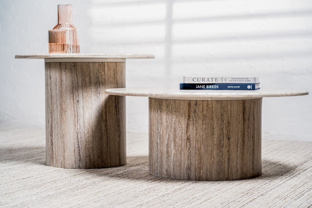 Serin Coffee Table Grey Marble