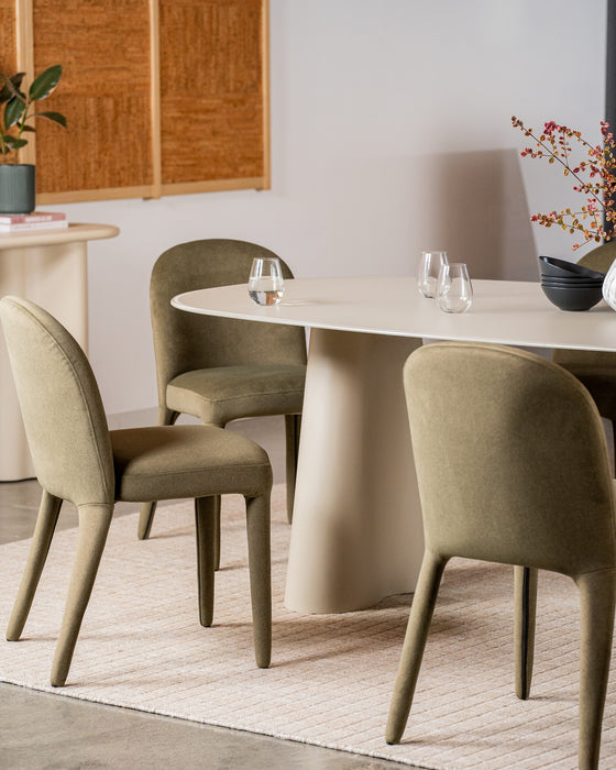 Peyton Dining Table Matte Tofu