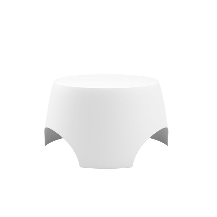 Byron Lounger Side Table White