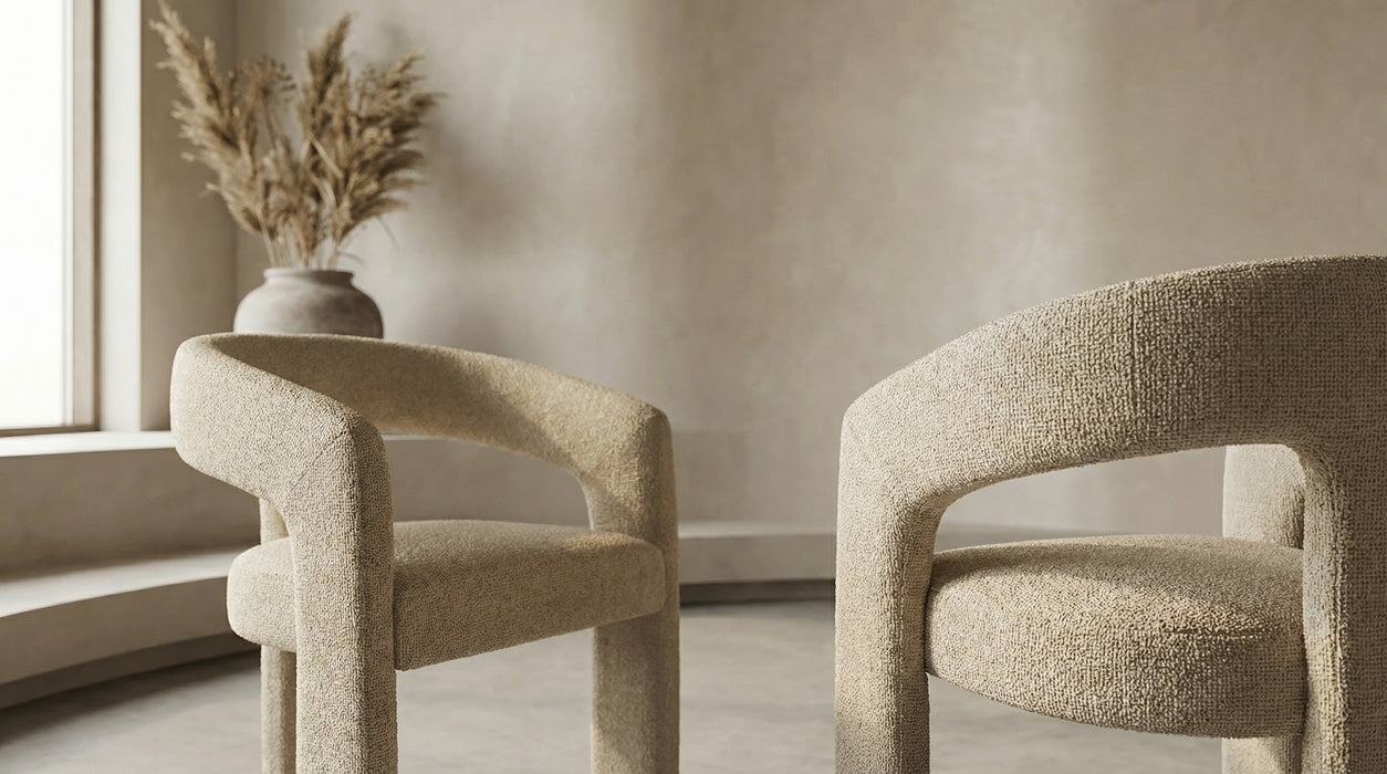 Prestin Dining Chair Sand (Set of 2)