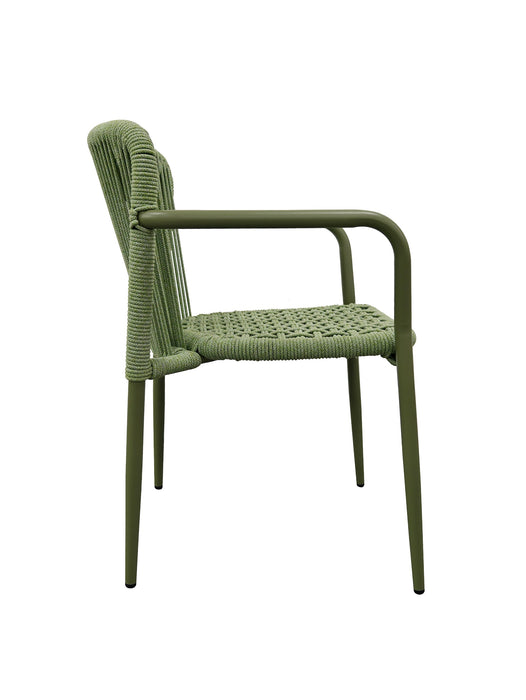 Hensley Dining Chair Lime (Set of 2)