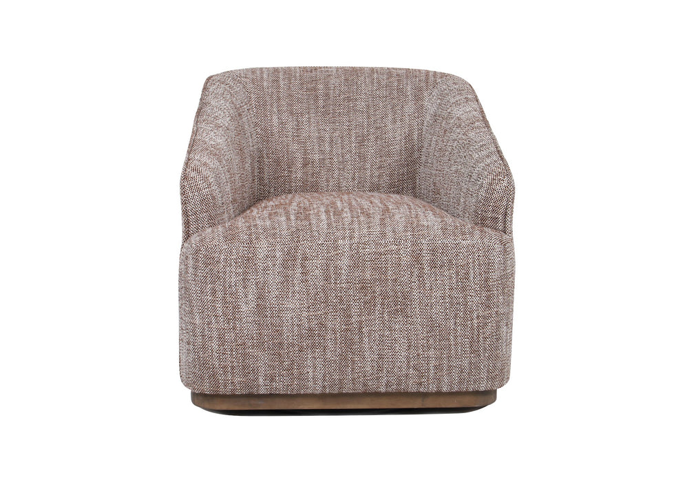 Austell Swivel Occasional Chair Chestnut