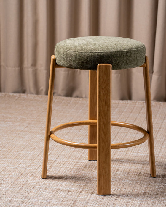 Brighton Bar Stool Forest / Natural (Set of 2)