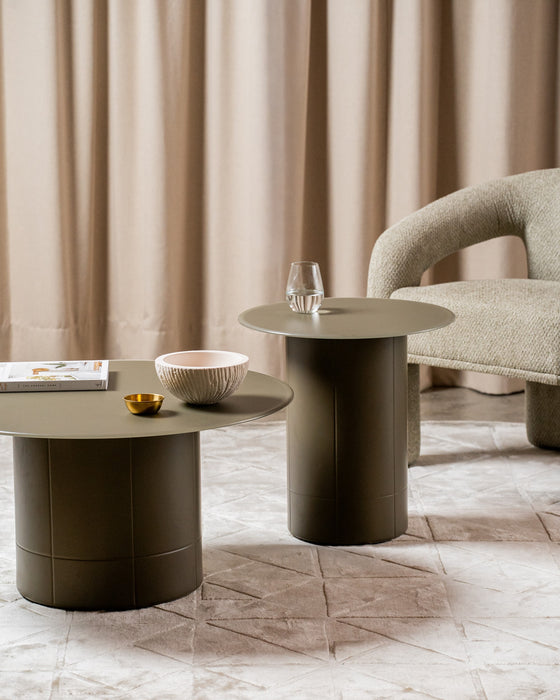 Juno Side Table Matte Khaki
