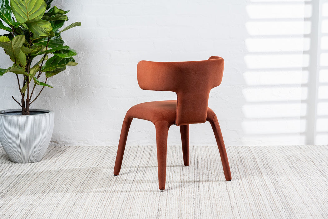 Tauren Dining Chair Rust (Set of 2)
