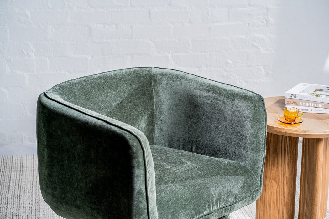 Chavelle Swivel Occasional Chair Olive