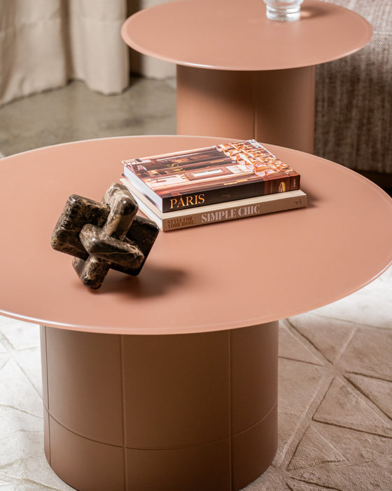 Juno Side Table Matte Chestnut