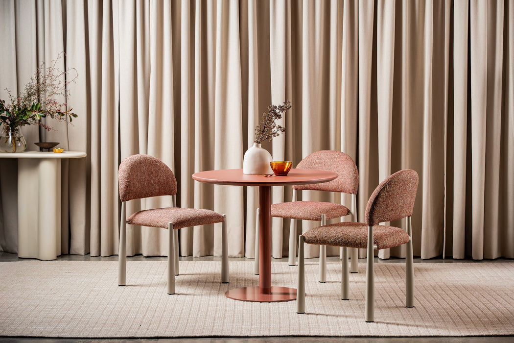 Palisade Dining Table Matte Dusty Rose